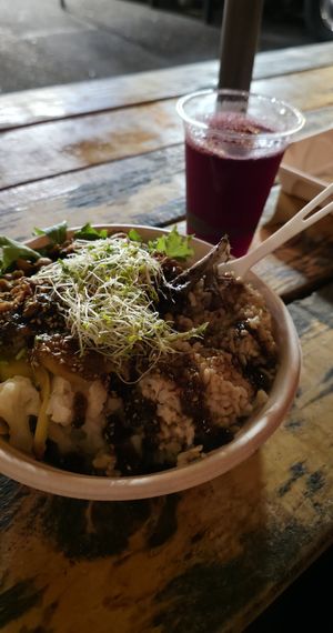 Teriyaki Bowl at Earth Aloha Eats - Waikiki in Honolulu