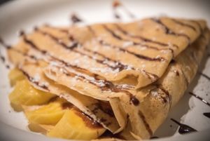 Vegan Chocolate Banana Crépe at Earth Aloha Eats - Waikiki in Honolulu