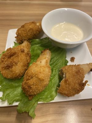 Mushroom drumsticks   at Just Vegan in Sunshine