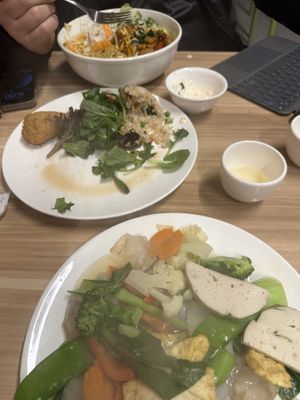 Flat rice noodles   at Just Vegan in Sunshine