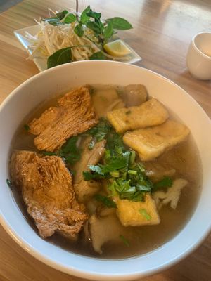 Pho at Just Vegan in Sunshine