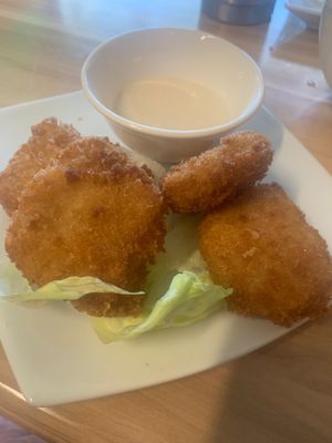 Tofu bites  at Just Vegan in Sunshine