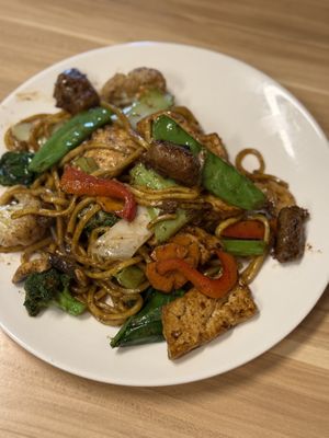 Hokkien Noodles  at Just Vegan in Sunshine