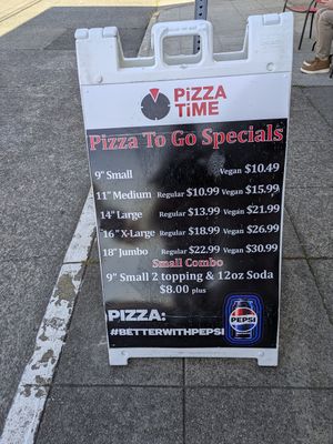  at PizzaTime in Olympia