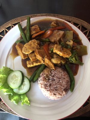 Main meal  at Tasty Vegan - Jl Danau Poso in Sanur