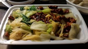 Healthy Vegetables.. Steamed choice of 5, with choice of sauce on side. July 2021. at Super Bowl Cuisine in Kingston