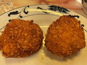 Pumpkin Mochi Dessert  at Super Bowl Cuisine in Kingston