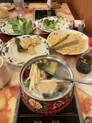 All you can eat hot pot   at Super Bowl Cuisine in Kingston