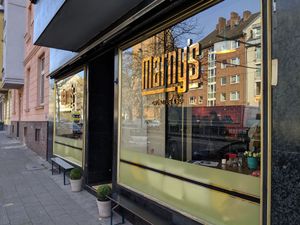 Outside at Marny's in Dusseldorf