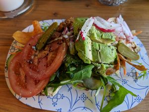 Sandwich at Marny's in Dusseldorf