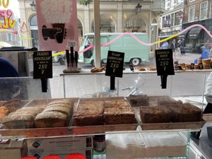 Vegan pastries by Willem-pie  at STACH food in Utrecht