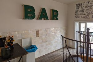 upstairs at STACH food in Utrecht