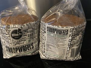 Willem-pie stroopwafels: very good, but quite expensive (€5,95 per package of 10 pieces/300 grams) at STACH food in Utrecht