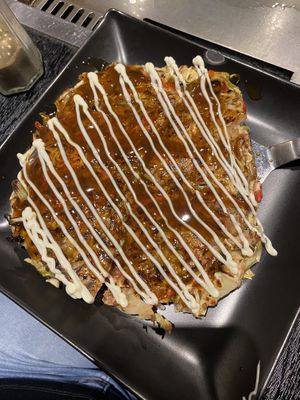 Ginger okonomiyaki  at Zen in Tokyo