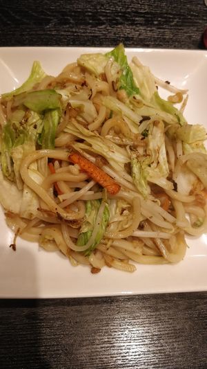 Veg udon at Zen in Tokyo