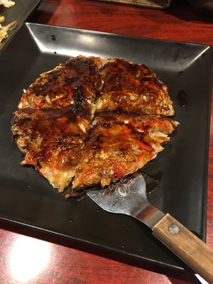 Ginger okonomiyaki - vegan  at Zen in Tokyo
