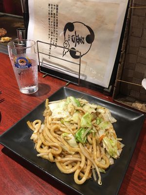 Yaki soba  at Zen in Tokyo