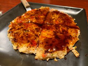 Ginger Okonomiyaki  at Zen in Tokyo