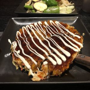 Ginger okonomiyaki at Zen in Tokyo