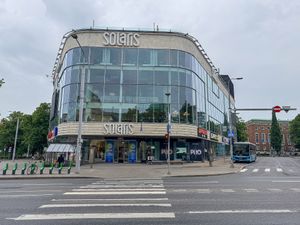 Solaris shopping centre from outside at Vapiano - Solaris in Tallinn