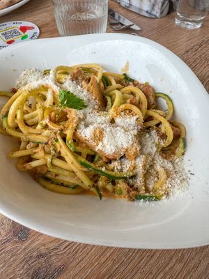 Pasta Cream No Pollo at Vapiano - Solaris in Tallinn