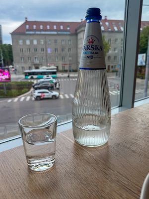 water with view at Vapiano - Solaris in Tallinn