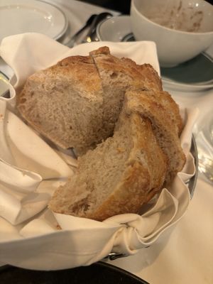 Sourdough bread   at The Ivy in Cambridge