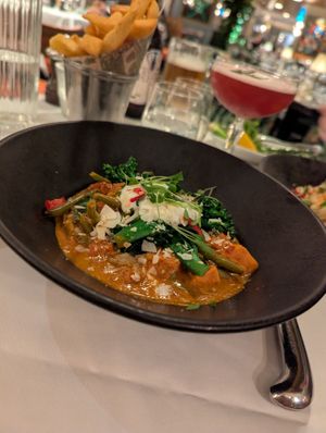 Rendang curry at The Ivy in Cambridge