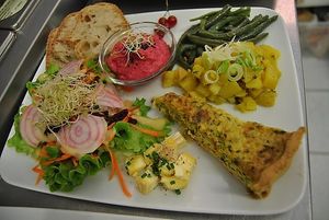 dish at Le The a Coudre in Grenoble