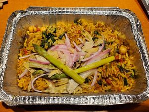 Veggie Paella at Cuba Libre in Atlantic City