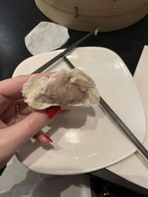 vegan taro bun  at Din Tai Fung in San Diego