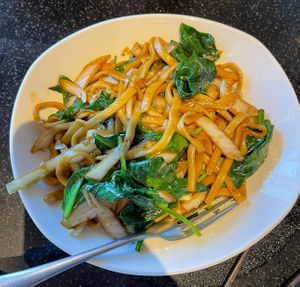 vegan noodles   at Din Tai Fung in San Diego