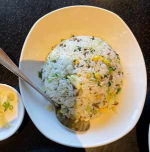 vegan fried rice (no egg)  at Din Tai Fung in San Diego