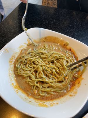 Vegan Sesame noodles  at Din Tai Fung in San Diego