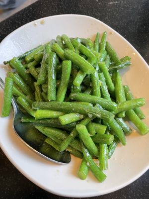 Garlic green beans   at Din Tai Fung in San Diego