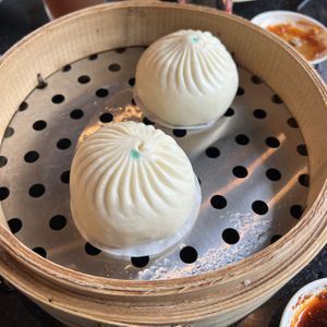 vegan bao buns  at Din Tai Fung in San Diego