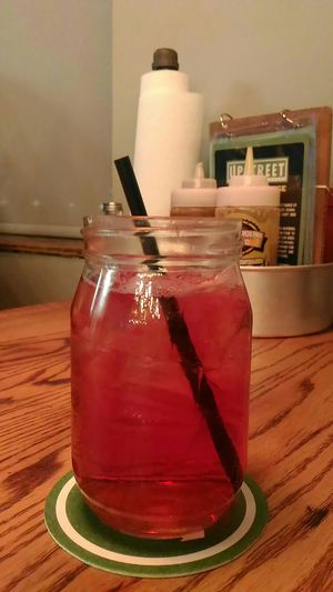 Blueberry cream soda at Upstreet BBQ Brewhouse in Dartmouth