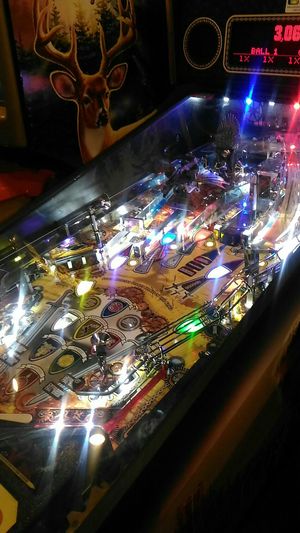 Pineball machine at Upstreet BBQ Brewhouse in Dartmouth