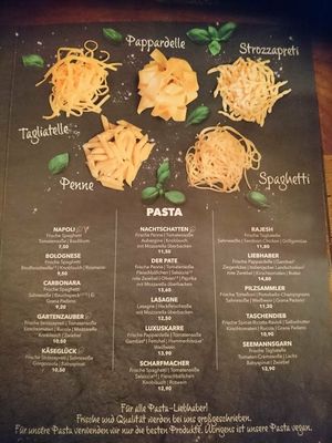 Menu 3 at Aposto in Dresden