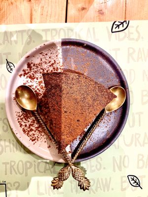 Deep Dark Chocolate Cheesecake at Nut and Bowls in New Delhi