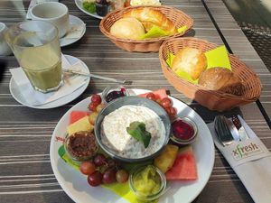 Veganes und glutenfreies Frühstück at xfresh in Dresden