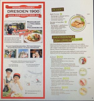 Speisekarte Teil 4 at xfresh in Dresden