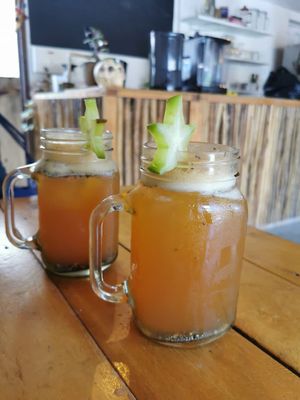 black tea at Arte Sano in Holbox