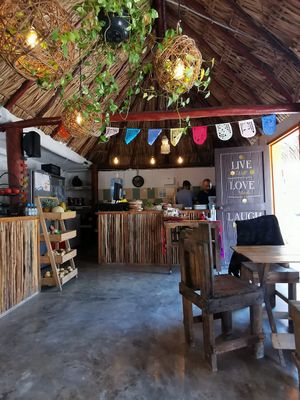 location  at Arte Sano in Holbox