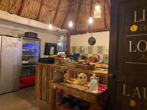 Inside at Arte Sano in Holbox
