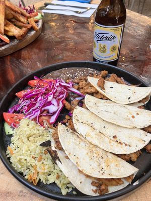 Tacos  at Arte Sano in Holbox