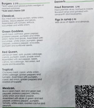 Menu 5 of 5, June 2023 at Arte Sano in Holbox