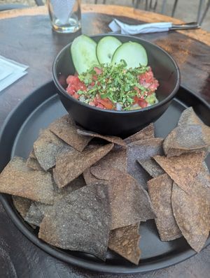Guacamole tapatio at Arte Sano in Holbox