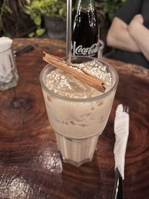 Horchata   at Arte Sano in Holbox