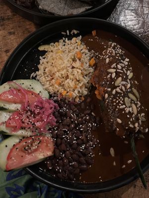 Chile relleno   at Arte Sano in Holbox